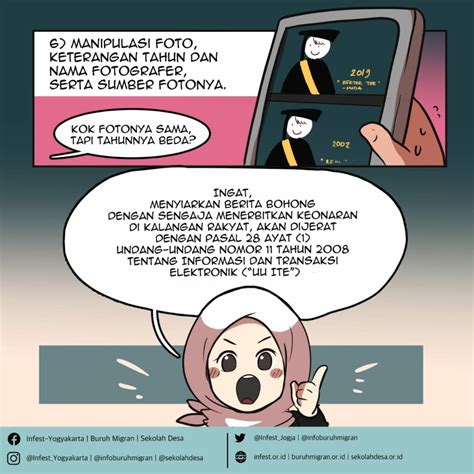 Infografik Mengenal Berita Bohong Atau Hoaks Pusat Sumber Daya Buruh