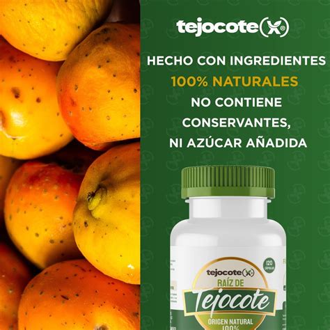 Raiz De Tejocote Capsulas Tratamiento D As Tecojotex Meses