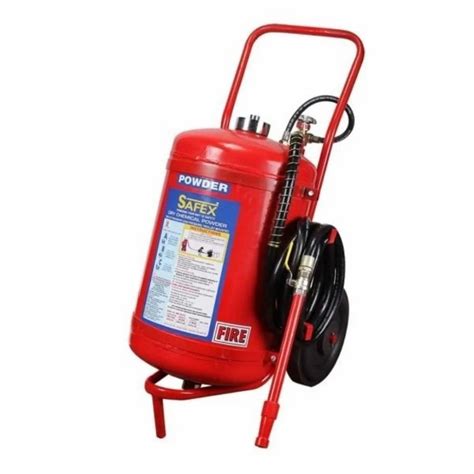 Kg Abc Powder Cartridge Operated Mobile Fire Extinguishers At Rs