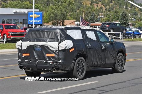 Gmc Acadia Spied With First Interior Shots