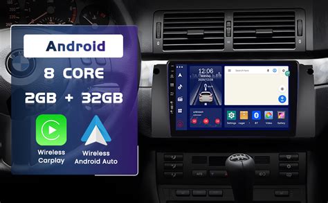 Amazon 8 Core Android 13 Car Stereo For BMW E39 1999 2005