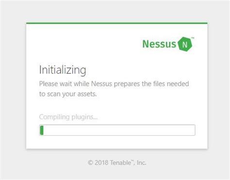 Nessus Pro won't launch - Initializing Please wait while Nessus ...