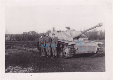 Panzer Sturmgesch Tz Langrohr Mit Mannschaft Zusatz Panzerung Sa