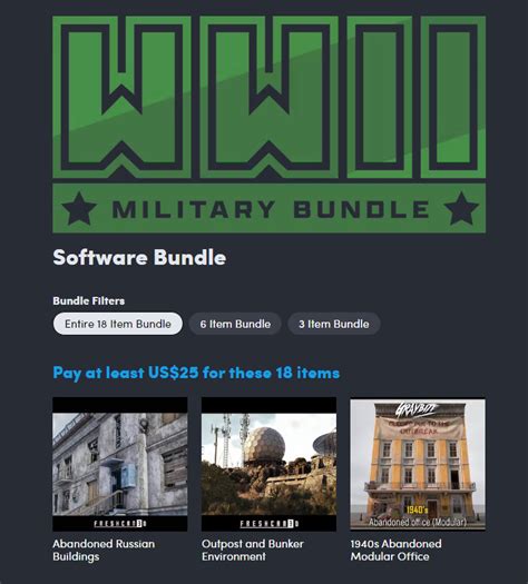 Humble Software Bundle WWII Military Bundle PC Gamer リスト更新中