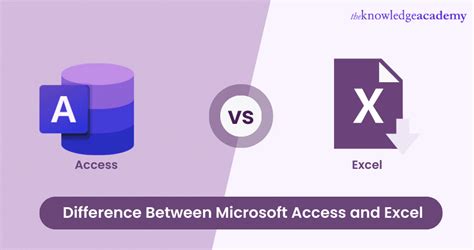 Difference Between Microsoft Access And Excel Detailed Comparison