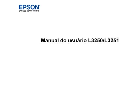 Manual Teste Gratis Conte Do Manual Do Usurio L3250 L Manual Do