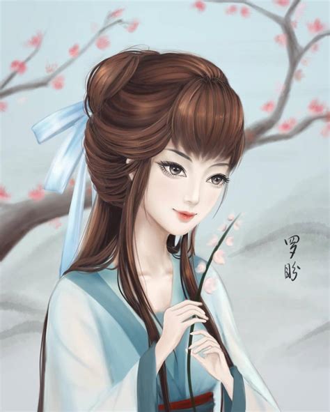 Chinese Girl Drawing At Explore Collection Of