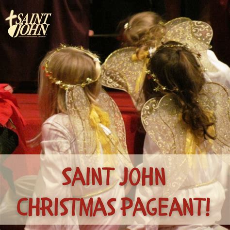 Christmas Pageant Mini Camp St John United Methodist Church Prospect Ky