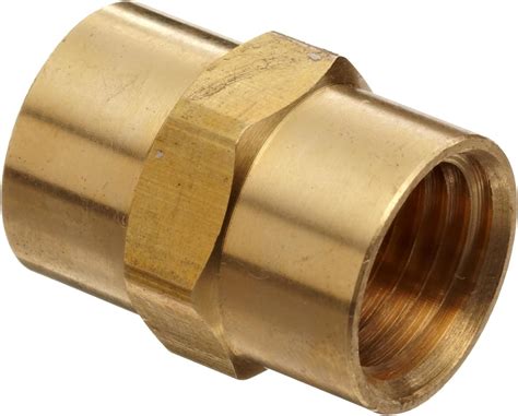 Lasco 17 4627 3 8 Inch Flare By 1 8 Inch Female Pipe Thread Brass Adapter Pipe Fittings