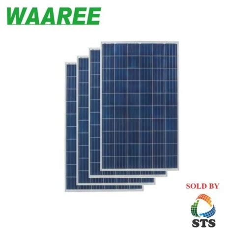 Waaree Polycrystalline Solar Pv Module 335 Watt 330W 24V At Rs 22