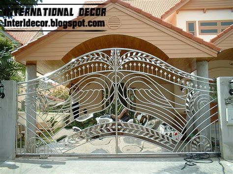 Modern sliding iron gate designs UK, sliding iron gates - Model Home ...