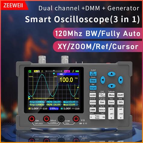 ZEEWEII-osciloscopio-Digital-de-escritorio-DSO3D12-mult-metro-de-doble ...