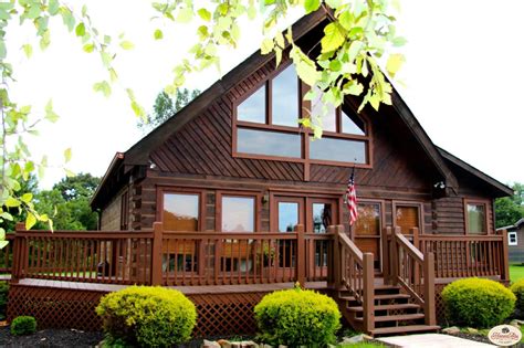 Log Home Exterior Pictures Honest Abe Log Homes Cabins