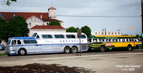 Scenicruiser And Ohio Bus Lines Colorized George Murphey Flickr