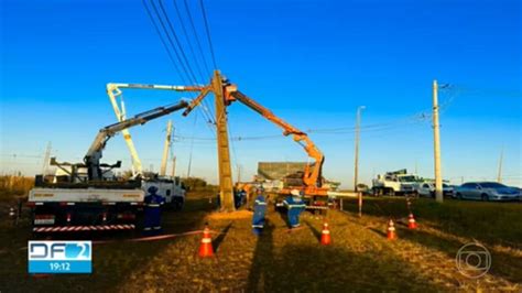 V Deo Acidente Deixa Moradores De Brazl Ndia Sem Energia El Trica