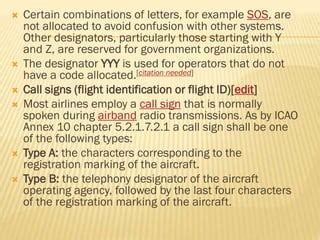 Airline Codes Ppt