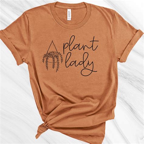 Plant Lady Shirt Gardening Shirt T For Gardener Garden Etsy