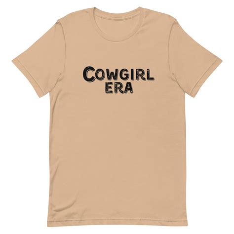 Cowgirl Era Crop Top Cowgirl Shirt Western T Shirt Country T Shirt Western Era Apparel