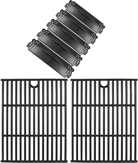 Amazon Uniflasy Cast Iron Cooking Grates And Porcelain Heat