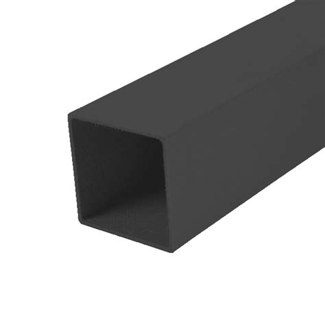 Hdpe Square Tube Black Plastock