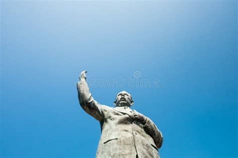 Statue of Lazaro Cardenas editorial stock photo. Image of cardenas ...