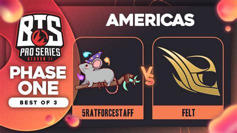 Ratforcestaff Vs Felt Game Bts Pro Series Am Phase W Kmart