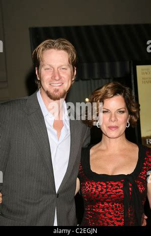 Marcia Gay Harden And Husband Thaddaeus Scheel Los Angeles Premiere Of