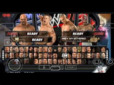 WWE Smackdown Vs Raw Psp 2011 Gameplay Part 2 YouTube