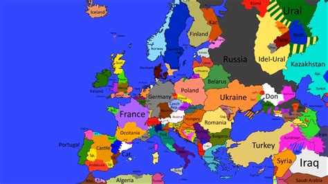 Map Of Europe If Every Separatist Movement Was Succesful Mapporn