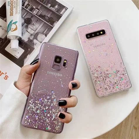 Jual 0299 Ldacc Samsung J6 A6 A6 J8 J4 J6 Plus Soft Case Popsocket Jelly Casing Hp Glitter