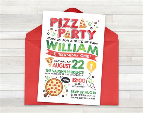12 Pizza Party Invitation Examples To Download