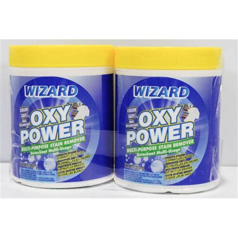 2 Wizard Oxy Power Multi Purpose Stain Remover