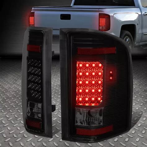 Luces Traseras Led Chevy Silverado Tail Light Env O Gratis