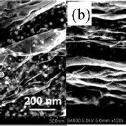 A The Top View Sem Image And B Cross Sectional Sem Image Of The