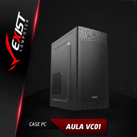 Jual Casing Office PC Aula Valcas VC01 MATX Include PSU 500W Fan 80cm