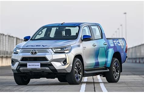 Hydrogen Powered Toyota Hilux Dual Cab Concept Unveiled In Thailand