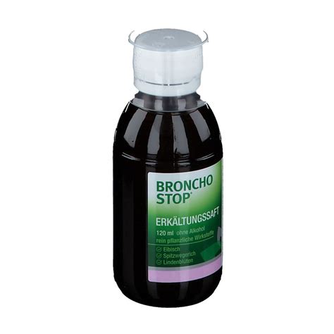 Bronchostop Erk Ltungssaft Ml Shop Apotheke At