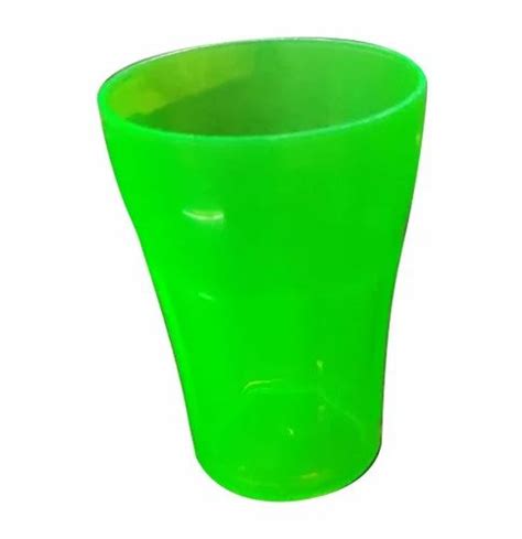 Green Plastic Glass, Capacity: 100ml at Rs 25/piece in Bengaluru | ID ...