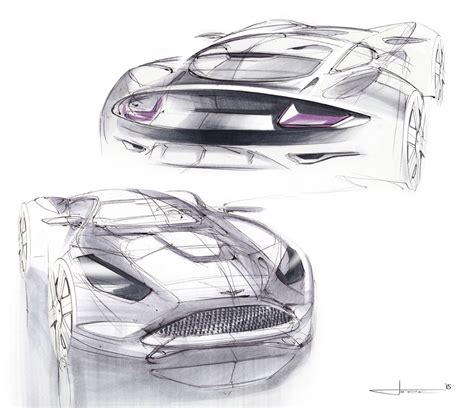 Aston Martin Tech 07 Sketches On Behance