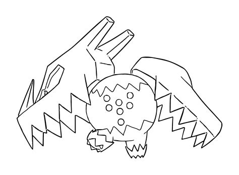 Regidrago Coloring Page Coloring Pages