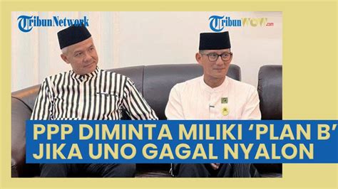 Ada Kemungkinan Gagal Jadi Cawapres Ganjar Jubir Sandiaga Minta PPP