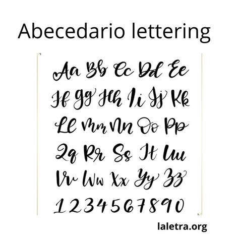 Lettering Abecedario Letra De Molde Bonitas Letras Y Fuentes Simbolos