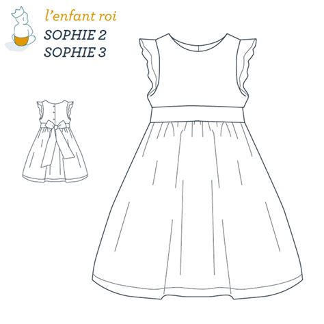 Patron L Enfant Roi Robe Sophie