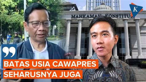 Putusan Mk Soal Ambang Batas Parlemen Berlaku Mahfud Harusnya