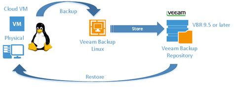 Hybrid Cloud Veeam Agent For Linux Integrate With Veeam Backup