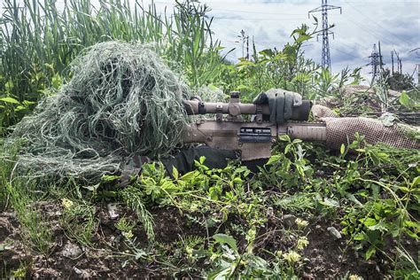 Navy Seal Sniper With Rifle In Action Photograph By Oleg Zabielin