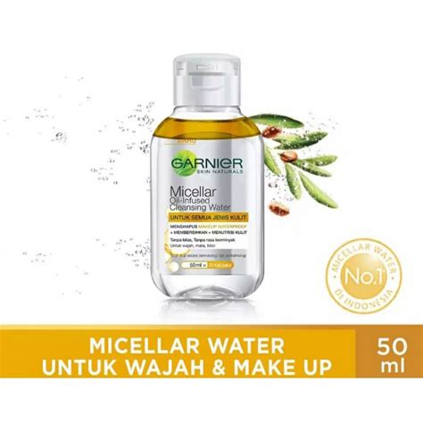 Jual GARNIER Micellar Water Biphase 50ml Shopee Indonesia