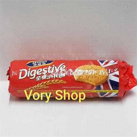 Jual MC VITIES DIGESTIVE WHEAT BISCUIT GANDUM ORIGINAL 400G Shopee