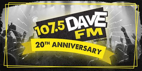 1075 Dave Rocks 1075 Dave Rocks 20th Anniversary