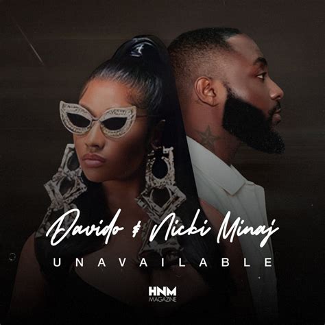 UNAVAILABLE (Remix) | Davido & Nicki Minaj | HNM Magazine